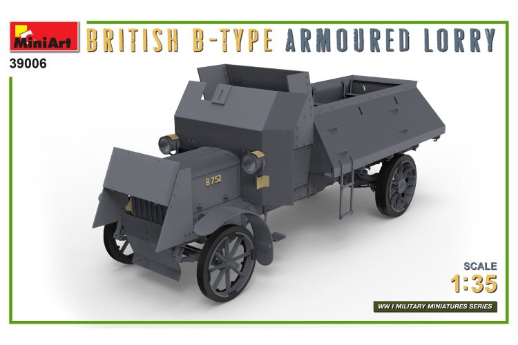 1:35 MiniArt 39006 British B-Type Armoured Lorry - Min39006 promo 1 - MIN39006