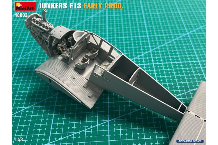 1:48 MiniArt 48002 Junkers F13 - Vroege Productie - Propeller Vliegtuig - Min48002 22 - MIN48002