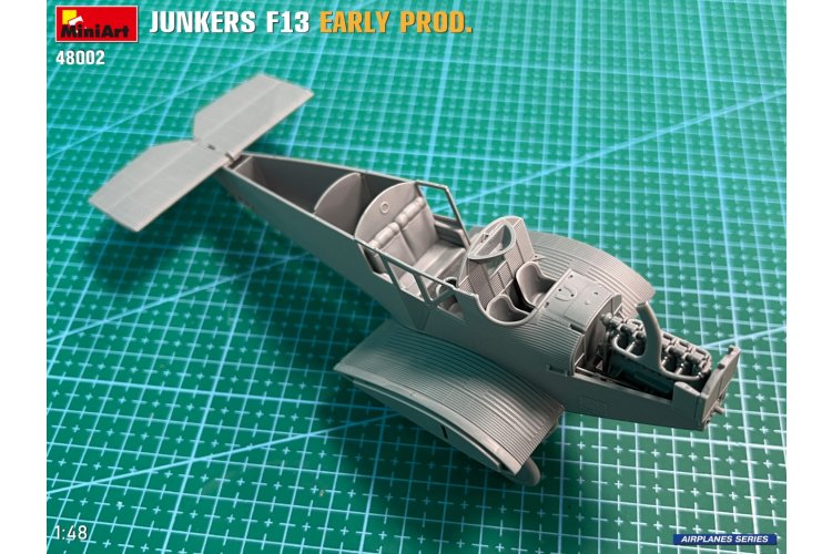 1:48 MiniArt 48002 Junkers F13 - Vroege Productie - Propeller Vliegtuig - Min48002 23 - MIN48002