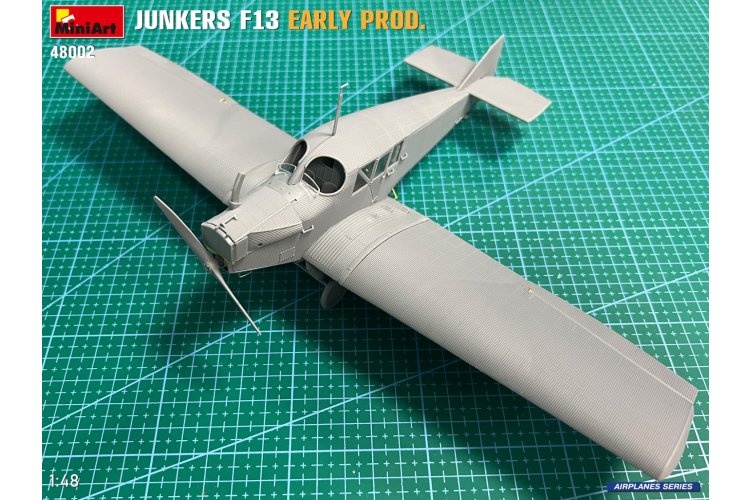 1:48 MiniArt 48002 Junkers F13 - Vroege Productie - Propeller Vliegtuig - Min48002 25 - MIN48002