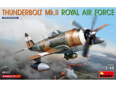 1:48 MiniArt 48012 Republic P-47 Thunderbolt Mk.II Royal Air Force - Advanced Kit - Min48012 1 - MIN48012