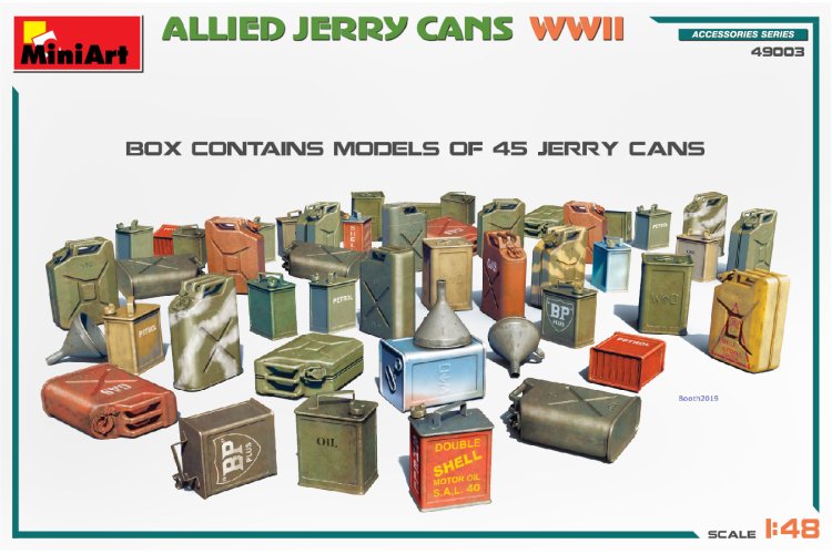 1:48 MiniArt 49003 Allies Jerry Cans set WWII - Min49003 3 - MIN49003