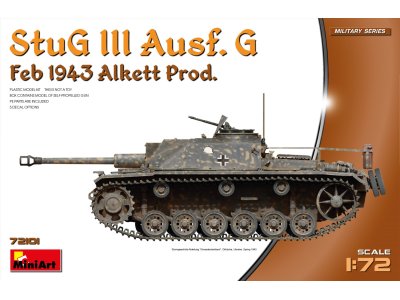 1:72 MiniArt 72101 StuG III Ausf. G Feb 1943 Prod - Min72101 - MIN72101