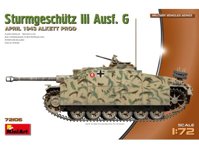 1:72 MiniArt 72106 StuG III Ausf. G - April 1943 Alkett Production - Min72106 1 - MIN72106
