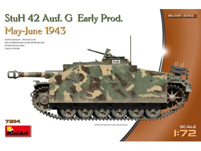 1:72 MiniArt 72114 StuH 42 Ausf. G Early Production - May-June 1943 - Min72114 1 - MIN72114