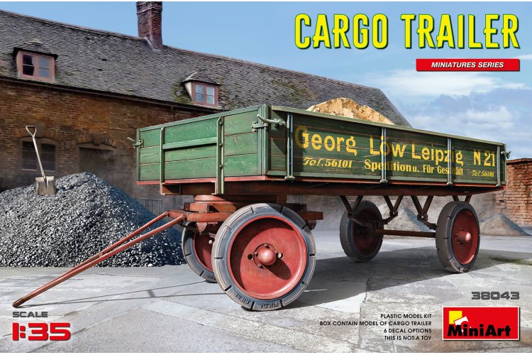 1:35 MiniArt 38043 German Cargo Trailer - Mini38043 1 - MIN38043