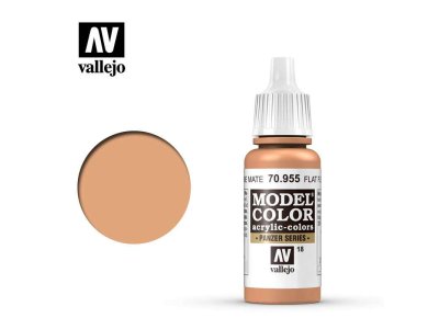 Vallejo 70955 Model Color Flat Flesh - Acryl - Model color vallejo flat flesh 70955 - VAL70955-XS