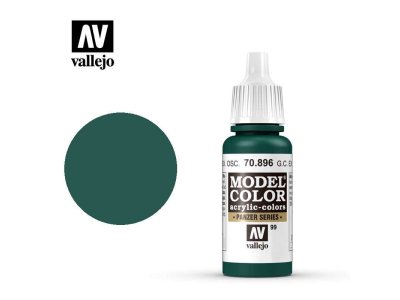 Vallejo 70896 Model Color German Camouflage Extra Dark Green - Acryl - Model color vallejo german camouflage extra dark green 70896aaaaa - VAL70896-XS