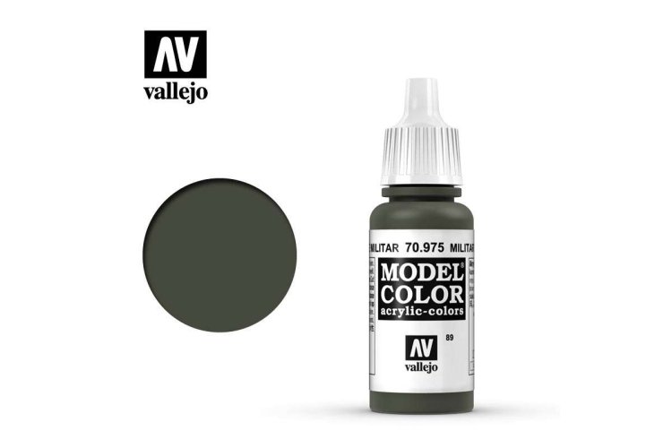 Vallejo 70975 Model Color Militair Green - Acryl - Model color vallejo military green 1 - VAL70975-XS