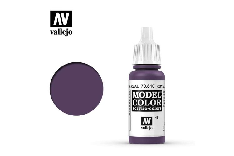 Vallejo 70810 Model Color Royal Purple Rain - Acryl - Model color vallejo royal purple 70810 1 - VAL70810-XS