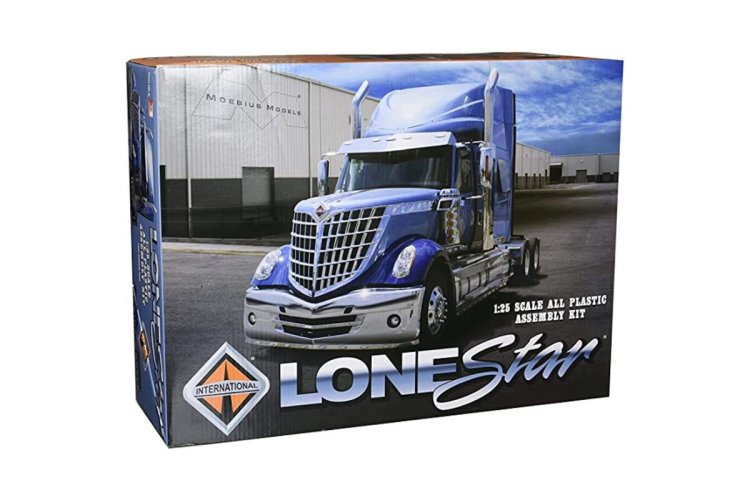 1:25 Moebius 1300 International Lonestar - Amerikaanse Vrachtwagen - Moe1300 - MOE1300