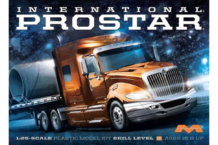 1:25 Moebius 1301 International Prostar Truck - Moe1301 1 - MOE1301