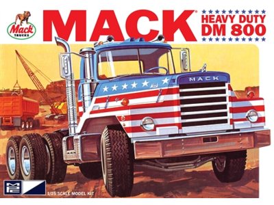 1:25 AMT MPC 0899 Mack DM800 Semi Tractor - Truck - Mpc0899 - MPC0899