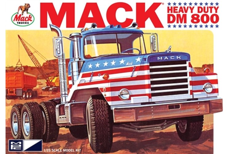 1:25 AMT MPC 0899 Mack DM800 Semi Tractor - Truck - Mpc0899 - MPC0899