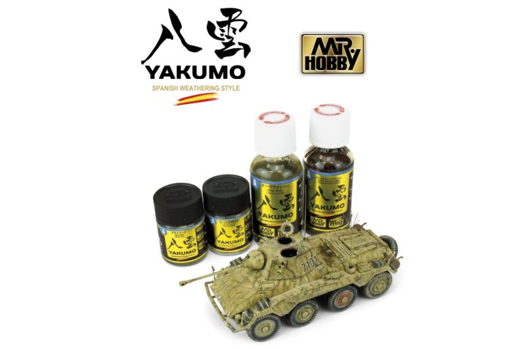 MR.Hobby AMMO MIG WY01 YAKUMO WWII Western Front - Weathering Set - Mrhwy01 2 - MRHWY01