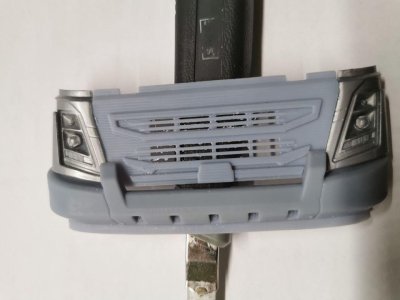 1:24 Volvo FH4 Construction Bumper and Grille - Ntd003 - NTD003