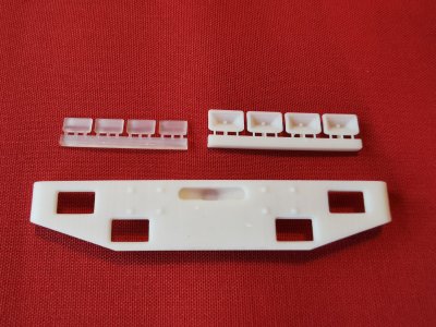 1:24 Scania 2/3 Frontbumper Custom - 4 lights - Ntd018 - NTD018