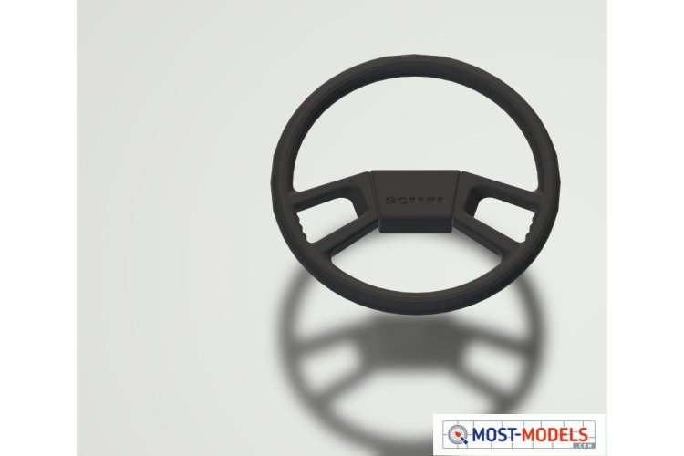 1:24 Scania 2/3 Steering Wheel - Ntd023 1 - NTD023