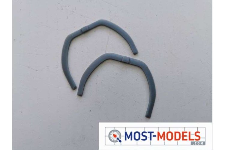 1:24 Scania 4/R Front Fender Extenders - Ntd073 1 - NTD073