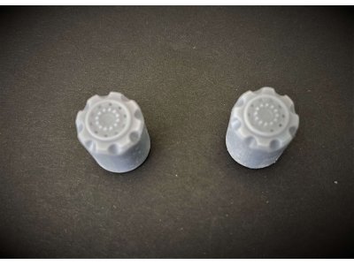 1:24 Trailer Hubs - 2 Pieces - Ntd122 - NTD122