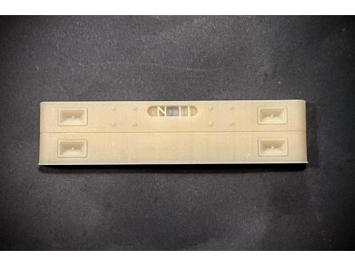 1:24 Scania 2/3 Series Custom Front Bumper with 4 Lights incl. Glasses - Ntd154 - NTD154