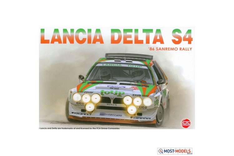 1:24 NuNu 24005 Lancia Delta S4 '86 Sanremo Rally - Nunu24005 1 - NUNU24005