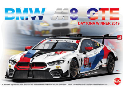 1:24 NuNu 24010 BMW M8 GTE 2019 24 Hours of Daytona Winner - Nunu24010 bmw m8 - NUNU24010