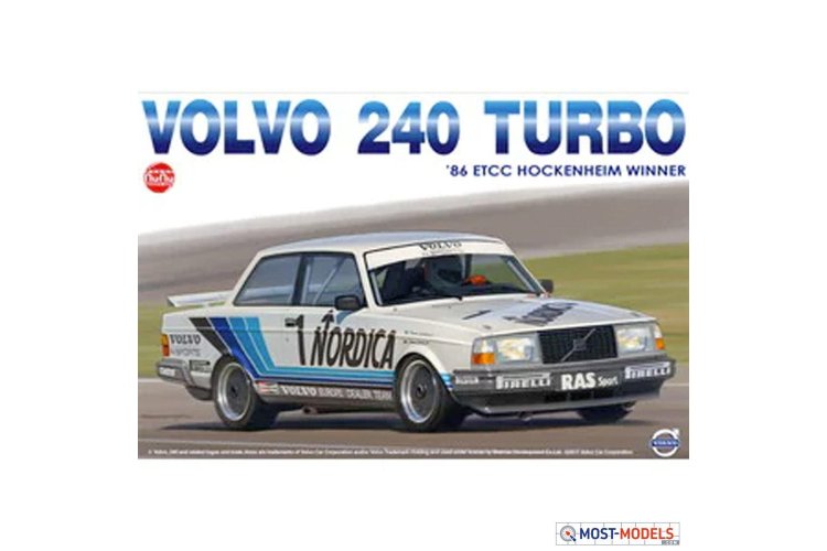 1:24 NuNu 24013 Volvo 240 Turbo '86 ETCC Hockenheim Winner - Nunu24013 1 - NUNU24013