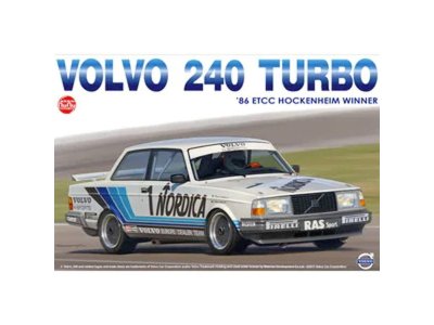 1:24 NuNu 24013 Volvo 240 Turbo '86 ETCC Hockenheim Winner - Nunu24013 - NUNU24013