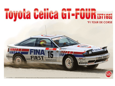 1:24 NuNu 24015 Toyota Celica GT-Four (ST165) 1991 Tour de Corse Fina Car - Nunu24015 toyota - NUNU24015