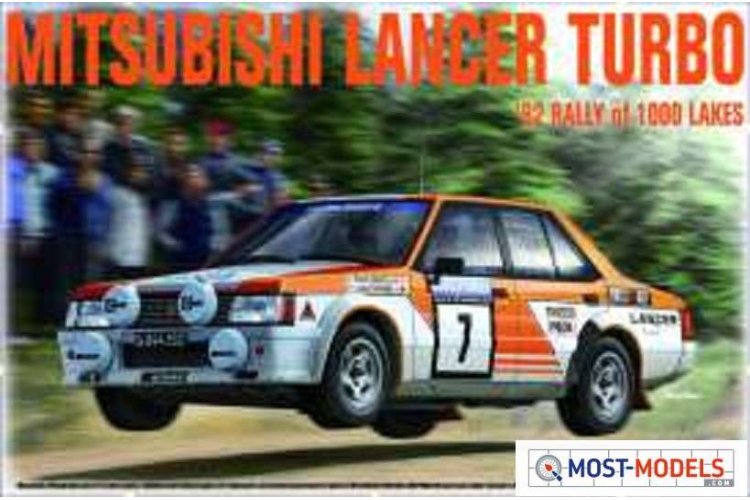 1:24 NuNu 24018 Mitsubishi Lancer Turbo 82 - Rally of 1000 Lakes - Nunu24018 1 - NUNU24018