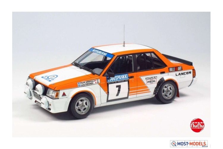 1:24 NuNu 24018 Mitsubishi Lancer Turbo 82 - Rally of 1000 Lakes - Nunu24018 2 - NUNU24018