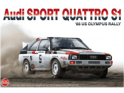 1:24 NuNu 24023 Audi Quattro Sport S1 '86 Olympus Rally - Nunu24023 audi quattro model - NUNU24023