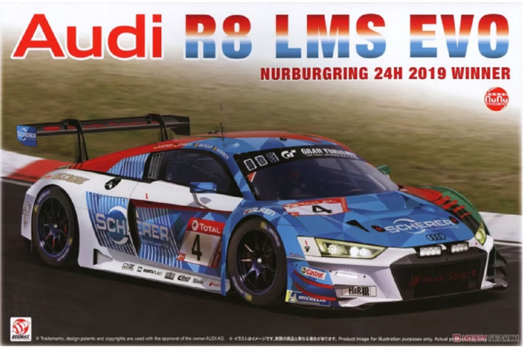 1:24 NuNu 24026 Audi R8 LMS GT3 Evo - Nürburgring 24H 2019 Winner - Nunu24026 1 - NUNU24026