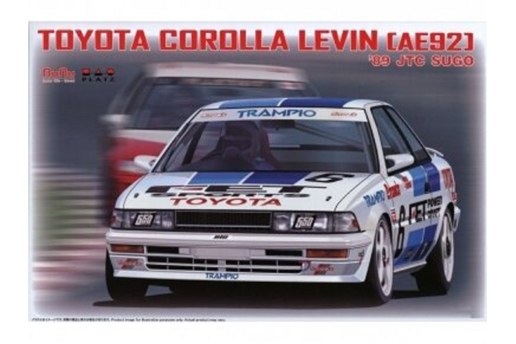 1:24 NuNu 24039 Toyota Corolla Levin AE92 - 89 JTC SUGO - Nunu24039 1 - NUNU24039