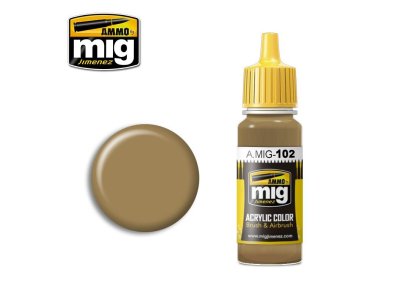 AMMO MIG 0102 Ochre Brown - Acryl - Ochre brown - MIG0102-XS