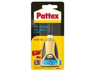 Pattex 1432562 (331414) Superglue Gold Gel  - Pat1432562 - PAT1432562-XS