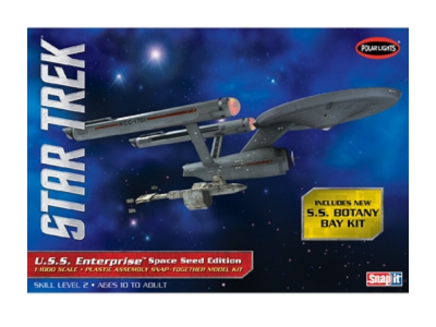 1:1000 Polar Lights Star Trek U.S.S. Enterprise - Space Seed Edition - Plls0908 - PLLS0908