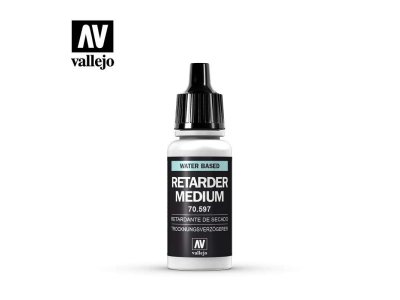 Vallejo 70597 Retarder Medium (17 ml) - Retarder medium vallejo 70597 17mlaaaaa - VAL70597-XS