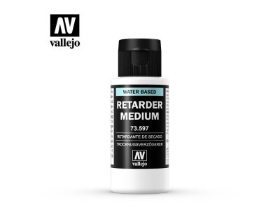 Vallejo 73597 Retarder Medium (60 ml) - Retarder medium vallejo 73597 60ml - VAL73597-XS