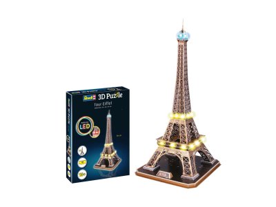 Revell 00150 Tour Eiffel Tower Paris - LED Edition - Rev00150 skmpw eifelturm led edition 1  - REV00150