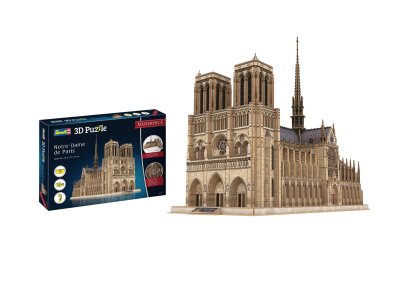 Revell 00190 Notre Dame de Paris - Rev00190 3dp notredamedeparis persp 3 - REV00190