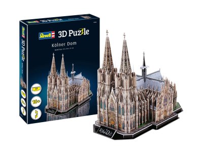 Revell 00203 Cologne Cathedral - Rev00203 3dp koelner dom box persp 3 1  - REV00203