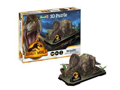 Revell 00242 Jurassic World Dominion - Triceratops - Rev00242 jurassic world dominion triceratops 01 - REV00242