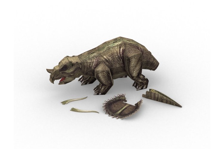 Revell 00242 Jurassic World Dominion - Triceratops - Rev00242 jurassic world dominion triceratops 03 - REV00242