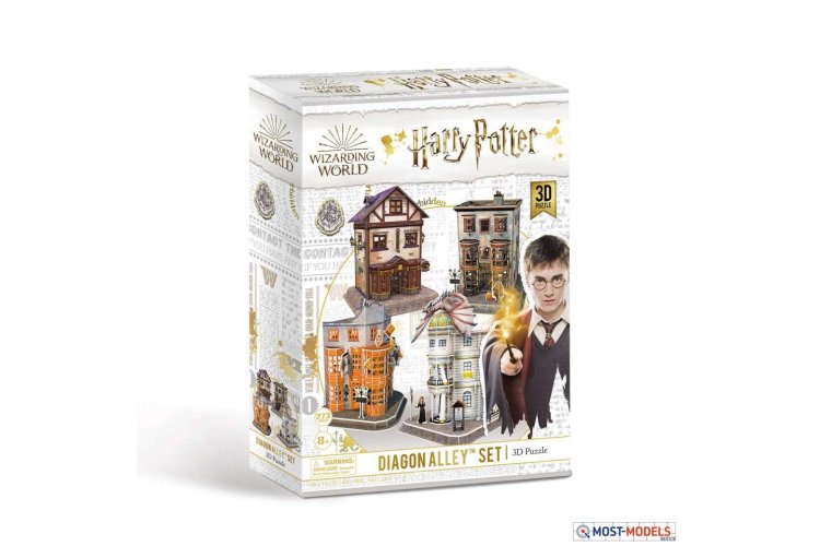 Revell 00304 Harry Potter Diagon Alley Set - Rev00304 kw harry potter diagon alley set - REV00304