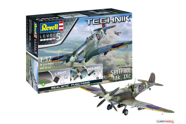 1:32 Revell 00457 Supermarine Spitfire Mk.IXc - Technik - Rev00457 skmpw supermarine spitfire mk ixc 1 - REV00457