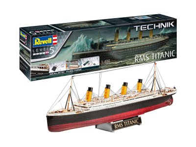 1:400 Revell 00458 RMS Titanic Ship - Technik - Rev00458 rms titanic technik 02 - REV00458
