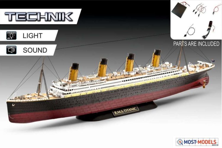 1:400 Revell 00458 RMS Titanic Ship - Technik - Rev00458 rms titanic technik nf 030 - REV00458