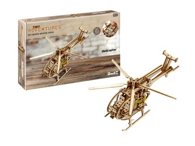 1:30 Revell 00611 Tiny Adventures - Helikopter - Functioneel Model - Rev00611 1 - REV00611